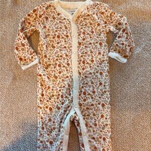 Carter's Brown and Cream Kids Footie